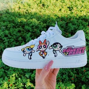 powerpuff girl air force ones